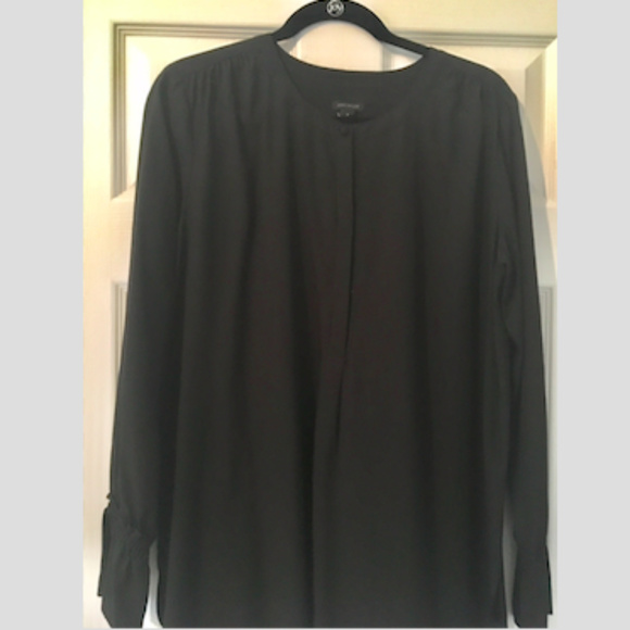 Ann Taylor Ruffle Cuff Blouse - Picture 2 of 4